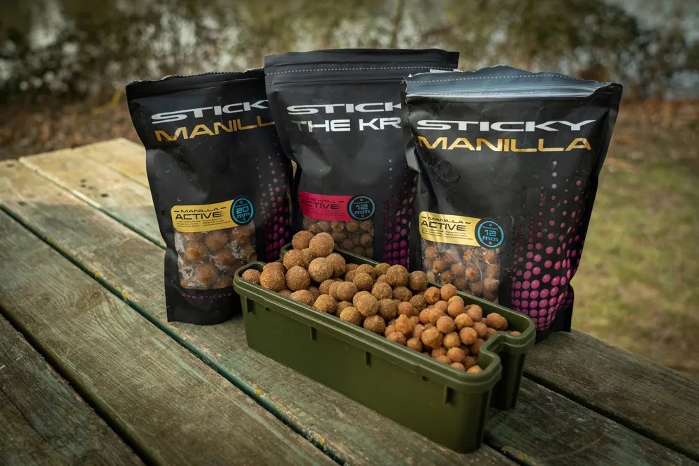 Bouillette Sticky Baits Manilla & Krill Active Ranges - Appâts de Pêche 