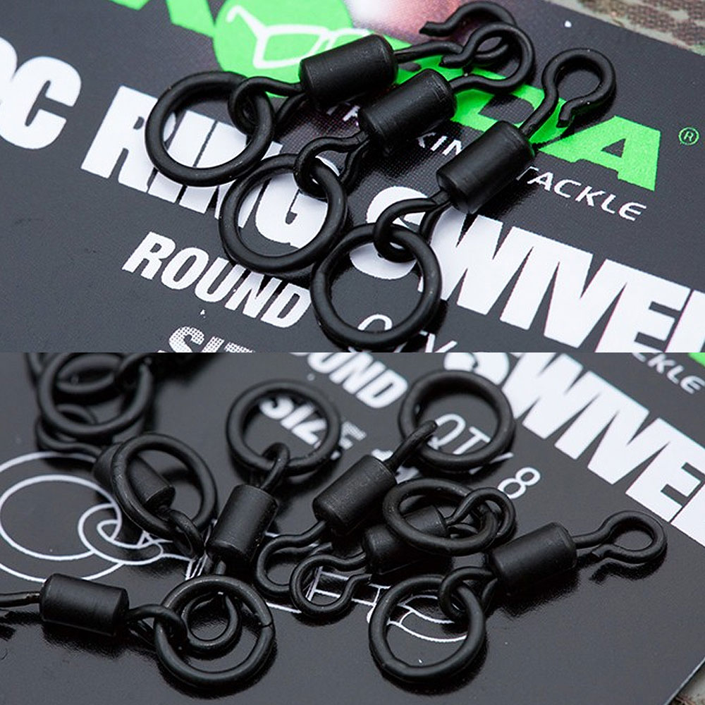 Korda Quick Change Ring Swivel Round 1