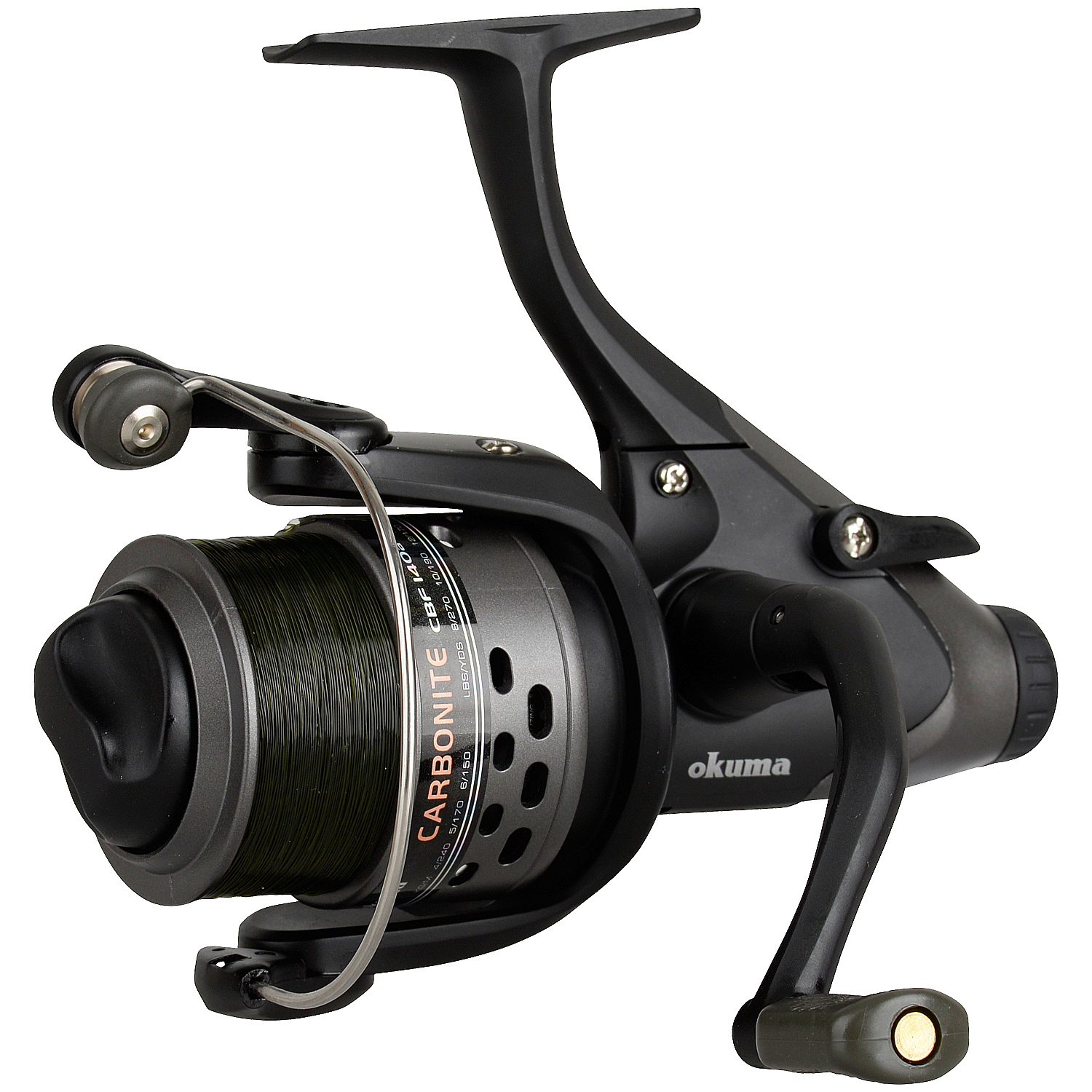 Okuma Carbonite XP Baitfeeder Reel