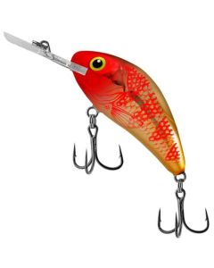 Leurres Salmo Rattlin Hornet Floating Lure Golden Red Head