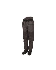 Wader Kinetic X5 Stocking Foot Waist-High Waders - Boulder Grey