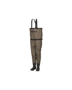 Wader Kinetic ClassicGaiter Bootfoot Waist-High Waders Cleated - Olive