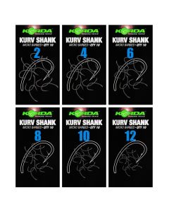 Korda Kurv Shank Hook