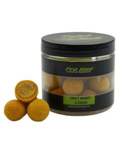 Bouillette Flottante Proline Sweet Maggot & Cream Core Coated Hookbaits