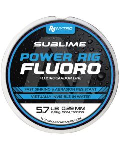 Nytro Sublime Power Rig Fluoro 50m