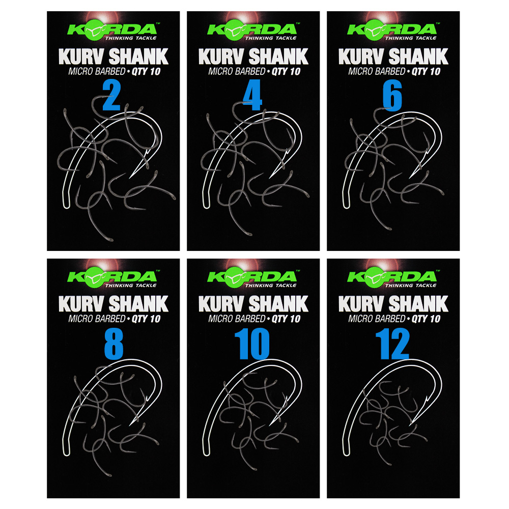 Korda Kurv Shank Hook