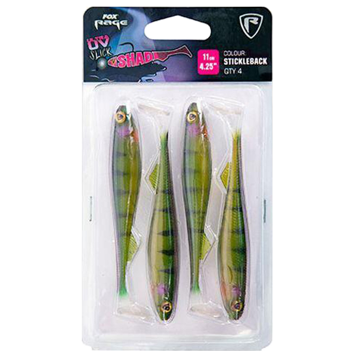 Fox Rage Slick Shad Ultra UV Lures 11cm