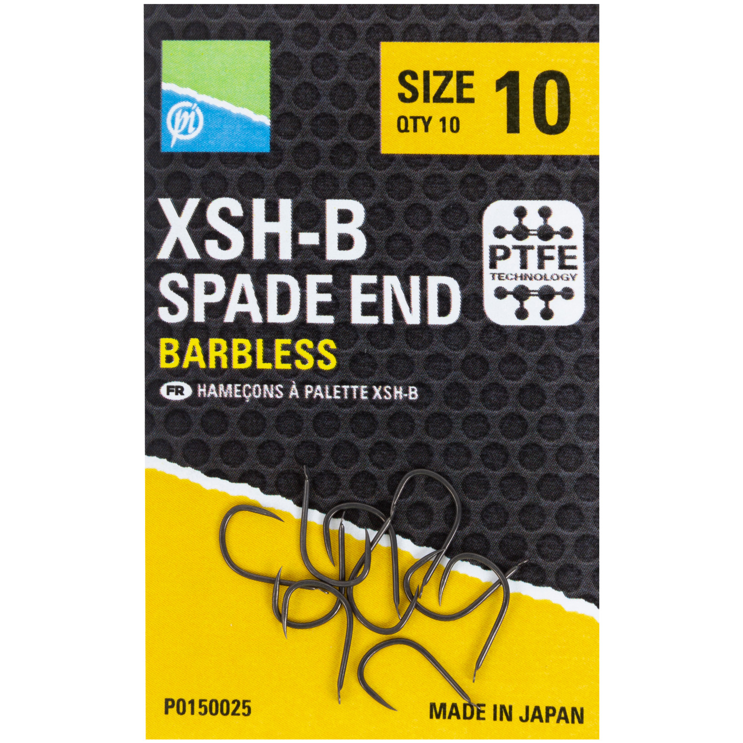 Preston XSH-B Spade End Barbless Hooks